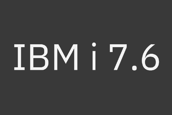 IBM i 7.6 has been announced